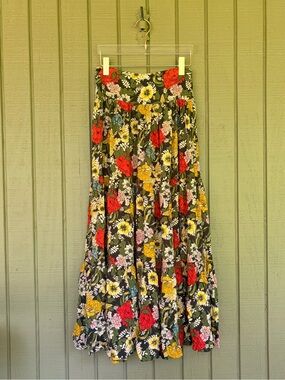 Natural Life Hanna Convertible Floral Maxi Skirt / Dress